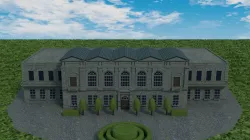 Building - Manor 3D model