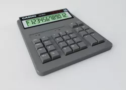 calculator 3D model