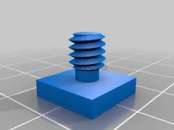 Camera 1/4 inch screw