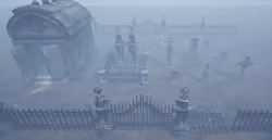 Cemetery Game Ready Assets Collection Low-poly  3D model