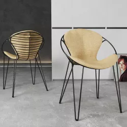 Chair Joli Wire 3D model