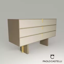 Chest of drawers 3 Fine Collection from Paolo Castelli 3D model