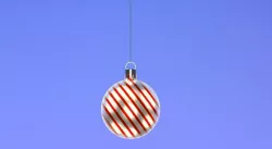 Christmas ball  Low-poly  3D model
