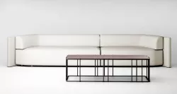 Christophe Delcourt Eko sofa and Ato table 3D model