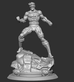 Ciclope action figure  3D model