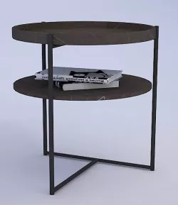 Circle table 3D model