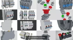 circuit component 3D Model Collection