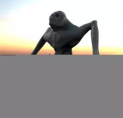 Cloverfield Monster - 3D Model Low-poly  3D model