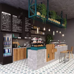 Coffee bar  3D model