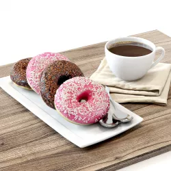 Coffee shop Donuts set 02 3D model