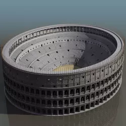 coliseum arena 3D model