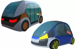 Concept cars 3D Model Collection