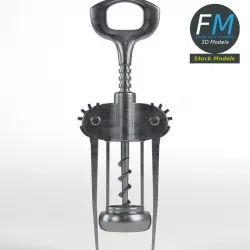 Corkscrew 3D model