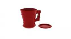 Cup and Coaster 3D model