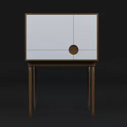 cupboard wood 3D model