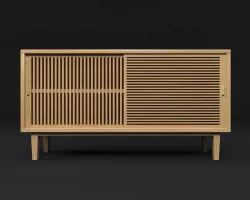 cupboard wood  3D model