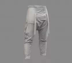 Cyberpunk Pants - Marvelous Designer  3D model