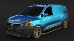 Dacia Lodgy Van  concept 3D models 3D model