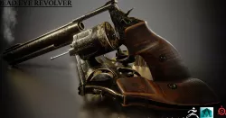 Dead Eye Revolver Low-poly  3D model