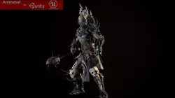Destroyer Low-poly  3D model