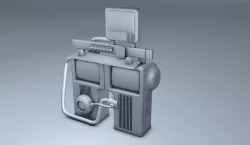 Displays 3D model