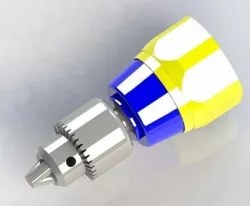 Drilling head 3D model
