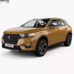 DS7 Crossback 2017 3D model
