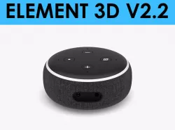 E3D - Amazon Echo Dot 3rd 2018 3D model