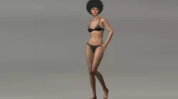 Ebony Coco Low-poly  3D model