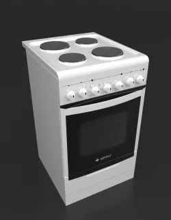 Electric cooker 3D model