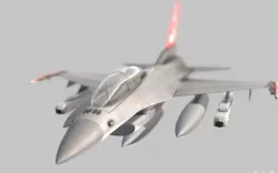 F-16 aircraft 3D model