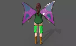 Fairy Girl 3D model