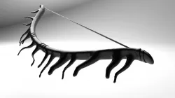 Fantasy Bow PBR Low-poly  3D model