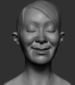 Female Heads v2 3D model