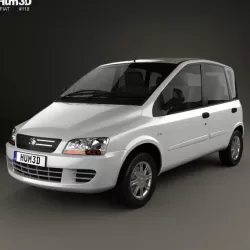 Fiat Multipla 2006 3D model
