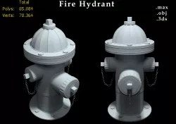 Fire Hydrant 3D model