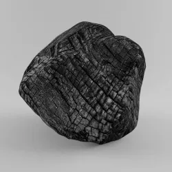 Fire Tree Coal 3D Model 2019 - New Cool Model Coal Texture