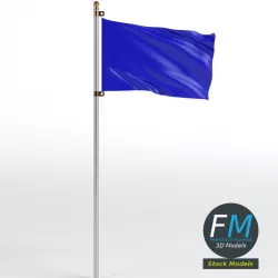 Flag 1 3D model
