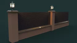 FRONT YARD V2 Low-poly  3D model