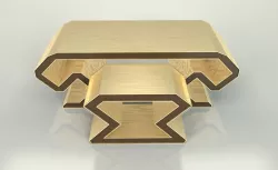 Futuristic table 3D model