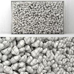 Gabion pebble 3D model
