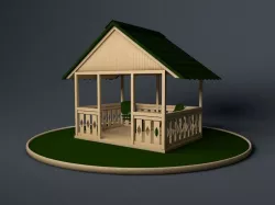  Garden house 3D model