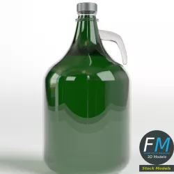 Glass Jug 3D model