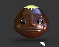 Goron Mask The Legend Of Zelda 3D model