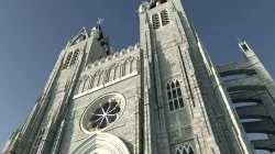 Gothic church exterior  interior 3D model