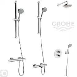 Grohe Grohtherm 1000 thermostat set 3D model
