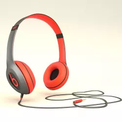 headphone beats 3D model