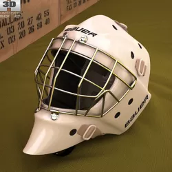 Hockey Goal Mask 3D model