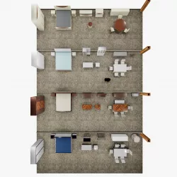 Interior Scene Fillers  Collection 3D model