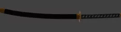 Katana from 1ex0 Game Version Low-poly  3D model